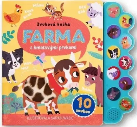 Zvukové knihy Farma - Zvuková kniha s hmatovými prvkami