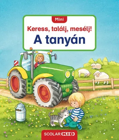 Leporelá, krabičky, puzzle knihy Mini Keress, találj, mesélj! A tanyán - Sandra Grimm
