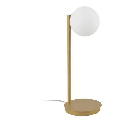 Lampy  Stolná lampa GAMA 1xG9/12W/230V zlatá 50274