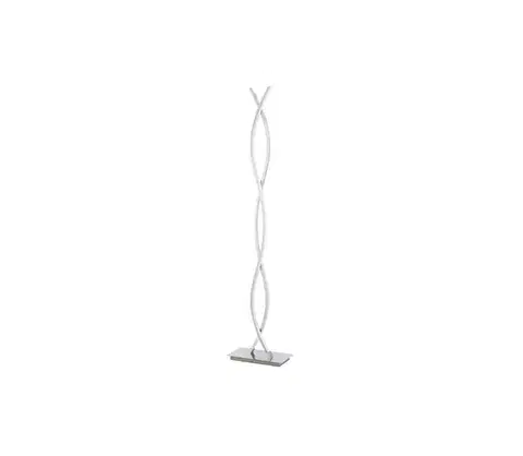 Lampy Eglo 183205 - LED stojacia lampa ALANI 2xLED/17W/230V matný chróm 183205