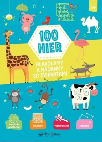 Pre deti a mládež - ostatné 100 hier, Hlavolamy a hádanky so zvieratami 3+