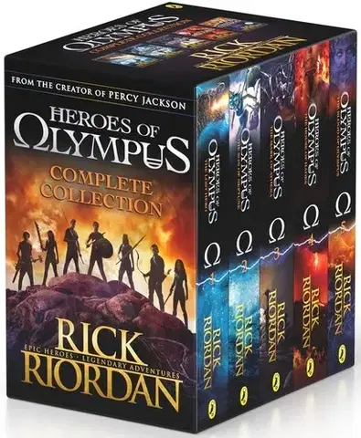 Fantasy, upíri Heroes of Olympus Collection (Books 1-5) - Rick Riordan
