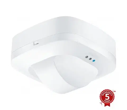 Svietidlá Steinel 590703 - Prezenčný hlásič Dual HF COM1 biela 590703