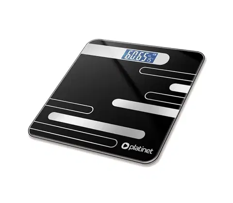 Predlžovacie káble  Digitálna osobná váha s LCD displejom 2xAAA čierna PBS26B