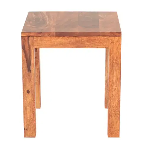 Záhradné stoličky a kreslá Odkladací stolík Gani 40x45x40 z indického masívu palisander