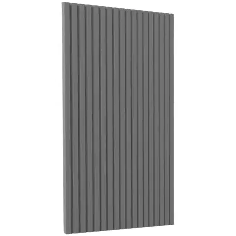 Kuchynské skrinky Čelo skrinky Luxeo F14-G60(72) ryfla dark grey