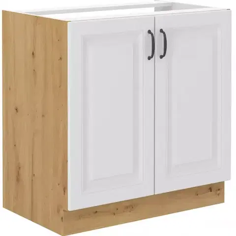 Kuchynské skrinky stojace Skrinka do kuchyne Mat/Artisan 80ZL 2F BB