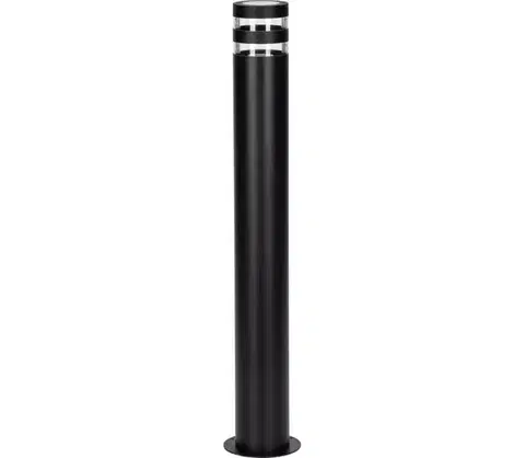 Záhradné lampy  Vonkajšia lampa RINO 1xE27/12W/230V IP54 74 cm čierna 324016