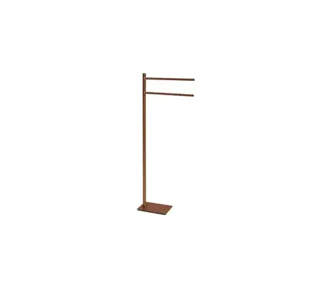 Svietidlá Gedy - Stojan s vešiakom na uteráky TRILLY 83,5 cm bronzový TR3182