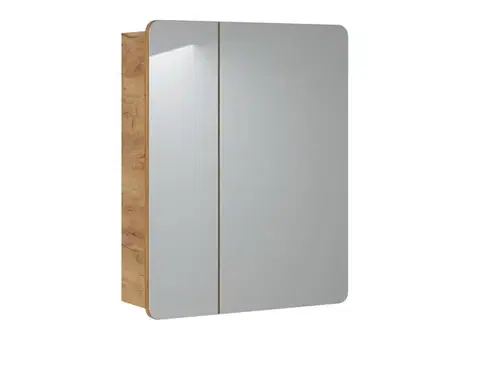 Kúpeľňový nábytok COMAD - Zrkadlová skrinka 60cm 2 dvierka ARUBA 5907611647271