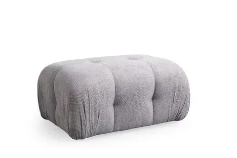 Taburety a podnožky Puf Petite - Light Grey