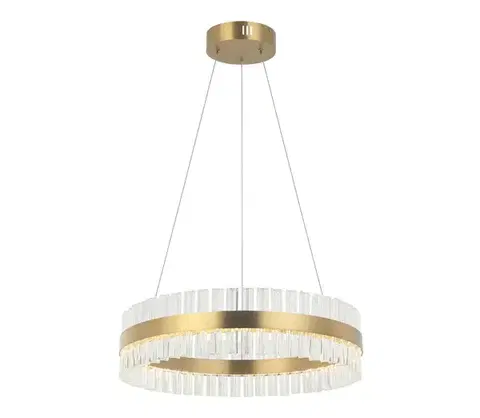 Svietidlá Zam 22039 - LED Stmievateľný luster na lanku LED/56W/230V zlatá 22039