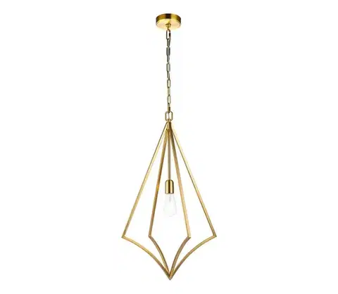 Svietidlá Elstead Feiss FE-NICO-P-L-BB - Luster na reťazi NICO 1xE27/60W/230V FE-NICO-P-L-BB
