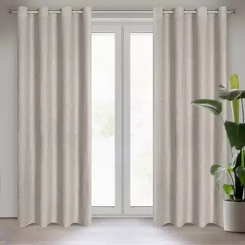 Závesy do spálne Záves MADISON 140X250 na priechodkách 401276