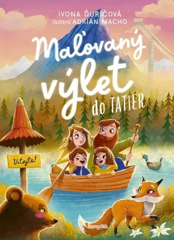 Básničky a hádanky pre deti Maľovaný výlet do Tatier - Ivona Ďuričová,Adrián Macho