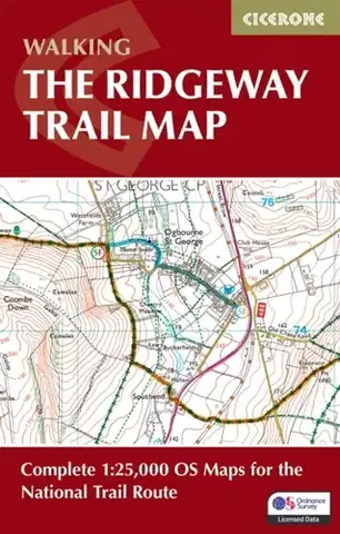 Šport The Ridgeway Trail Map - Steve Davison