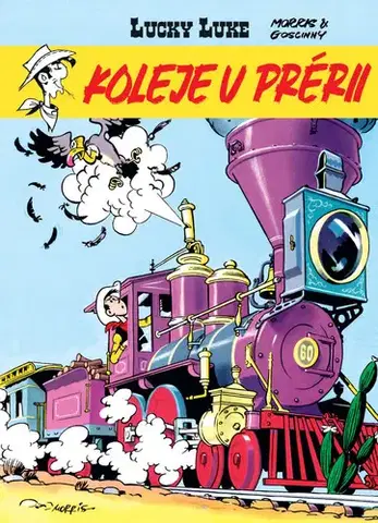 Komiksy Lucky Luke: Koleje v prérii - René Goscinny,Michal Lázňovský,Morris