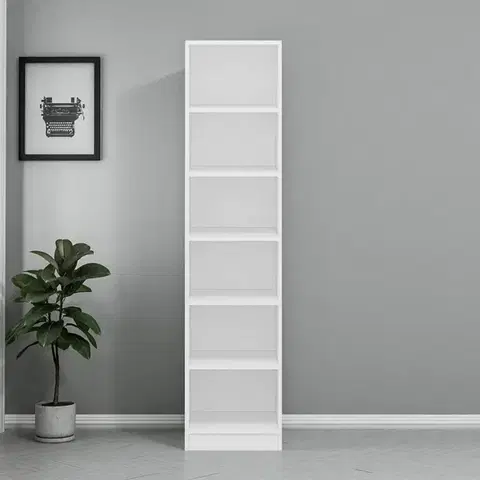 Šatňové skrine Šatníková skriňa Kale Raflı 210 - White
