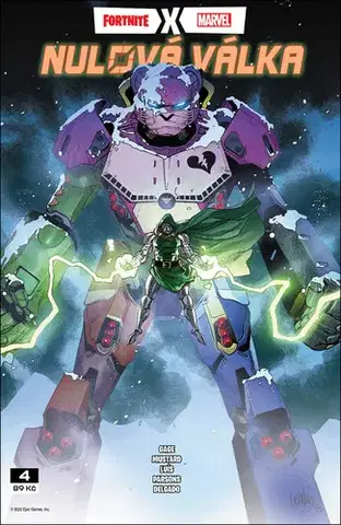Komiksy Fortnite X Marvel: Nulová válka 4 - Christos Gage,Donald Mustard,Sergio Dávila