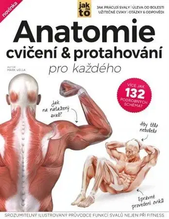 Fitness, cvičenie, kulturistika Anatomie cvičení & protahování pro každého - Mark Vella