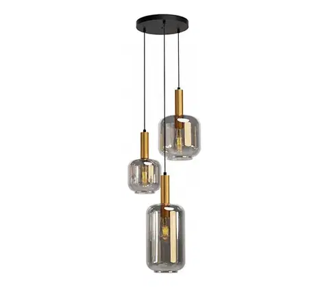 Svietidlá Redo 01-3198 - Luster na lanku BRINA 3xE27/23W/230V 01-3198