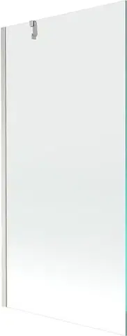 Sprchové dvere MEXEN/S - Next vaňová zástena FIX 90 x 150, transparent, nikel kefovaná 895-090-000-00-00-97