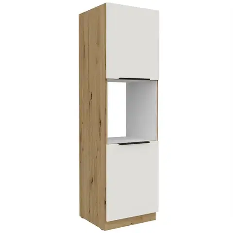 Kuchynské skrinky stojace Kuchynská skrinka Aria-Wh/Ar Anti Fingerprint 60dp-210 2f