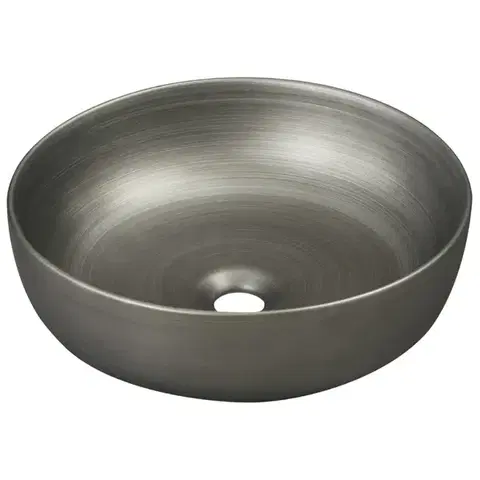 Umývadlá KERRA - Umývadlo na dosku KR-98 SILVER 5907548123190