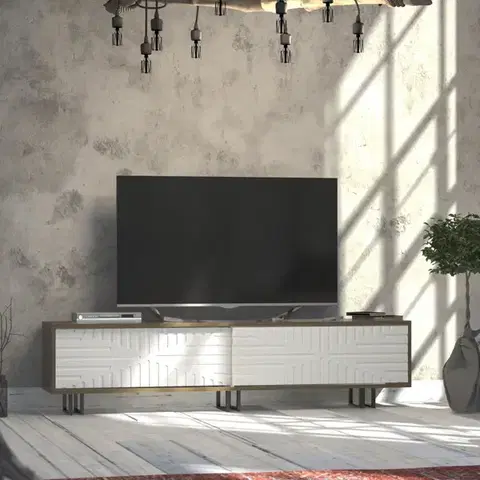 TV stolíky TV stolík Askal - Ud, White