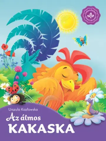 Leporelá, krabičky, puzzle knihy Az álmos kakaska - Kedvenc állatmeséim