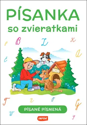 Príprava do školy, pracovné zošity Písanka so zvieratkami - Písané písmená