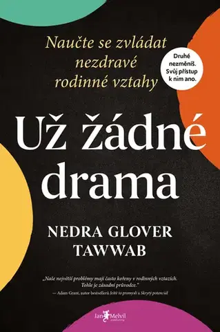 Psychológia, etika Už žádné drama - Nedra Glover Tawwab