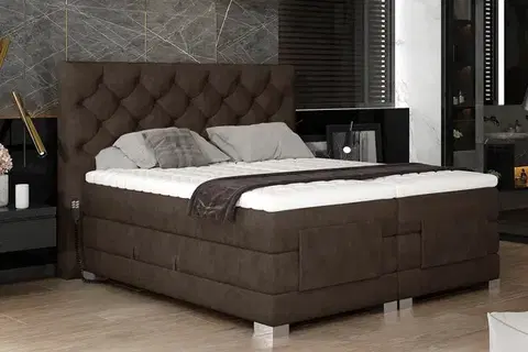 Manželské postele CEDRIK 02 polohovacia posteľ 180x200, Dora 28