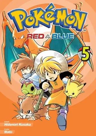 Manga Pokémon: Red a Blue 5 - Hidenori Kusaka