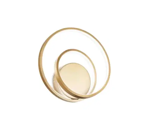 Svietidlá Ideal Lux - LED Stmievateľné nástenné svietidlo OZ LED/28W/230V CRI 90 zlatá 304502