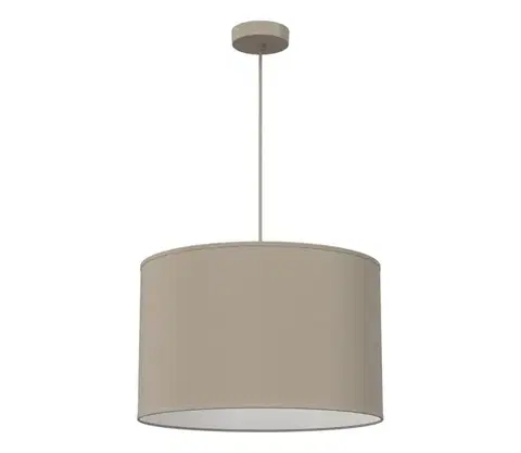 Svietidlá  Závesný luster ARDEN na lanku 1xE27/15W/230V, priemer 40 cm, béžový 4229