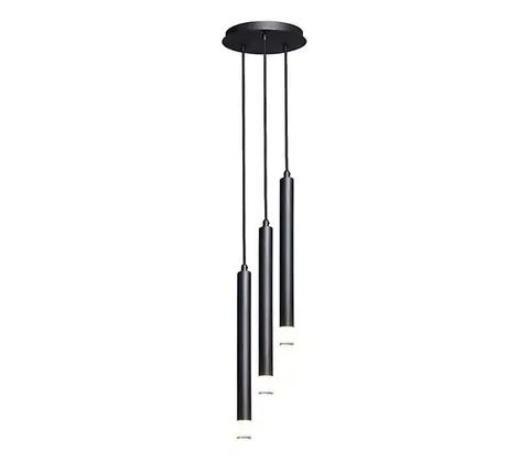 Svietidlá Rabalux 72358 - Luster na lanku RAMIRA 3xG9/5W/230V čierna 72358
