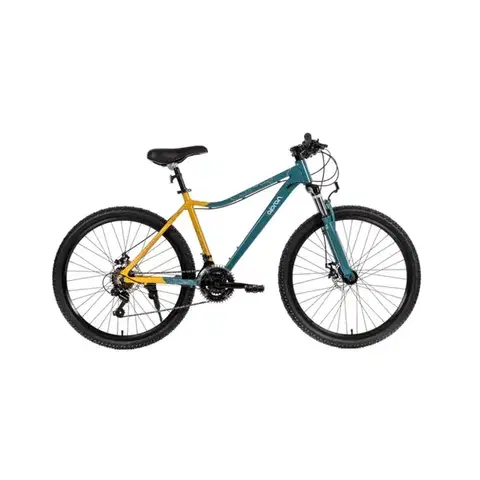 Bicykle Juniorský horský bicykel Olpran Strix 26" • 140-155 cm petrolejová/piesková - 15" (140-155 cm)