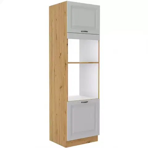 Kuchynské skrinky stojace Kuchynská skrinka Stilo Biely Mat/Artisan 60dpm-210 2f