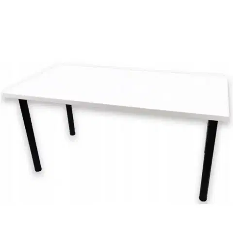 Kancelárske stoly Písací Stôl Top Biely 136x66x2,8 Model 0