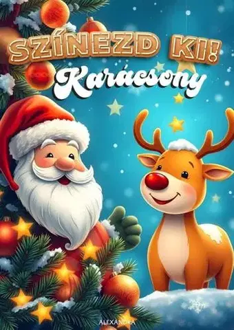 Pre deti a mládež - ostatné Színezd ki! Karácsony
