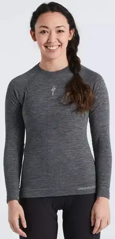 Cyklistické dresy Specialized Merino Seamless LS Base Layer W Veľkosť: S/M