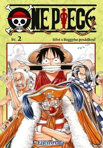 Manga One Piece: Střet s Buggyho posádkou! - Eiičiró Oda,Petr Kabelka,Eliška Kabelková Vítová