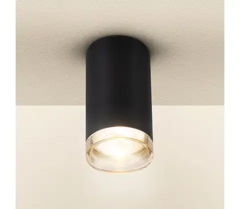 Svietidlá Brilagi - Kúpeľňové bodové svietidlo SELE 1xGU10/30W/230V IP44 čierna WO-T1-B-OEM