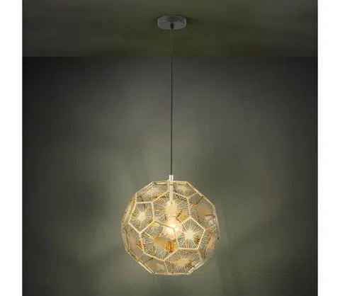 Svietidlá Eglo 39755 - Luster na lanku SKOURA 1xE27/60W/230V priemer 41 cm 39755