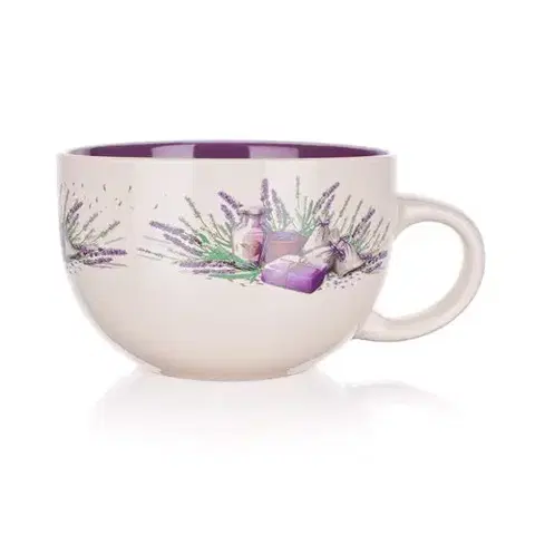 Hrnčeky a šálky Banquet Lavender Jumbo Hrnček 660 ml