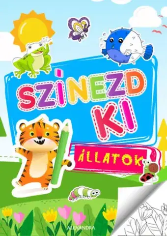 Pre deti a mládež - ostatné Színezd ki! Állatok