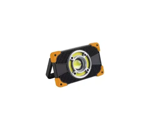Svietidlá  LED nabíjací reflektor s reproduktorom LED/10W/5V USB 6500K IP44 2000 mAh FCL-80142