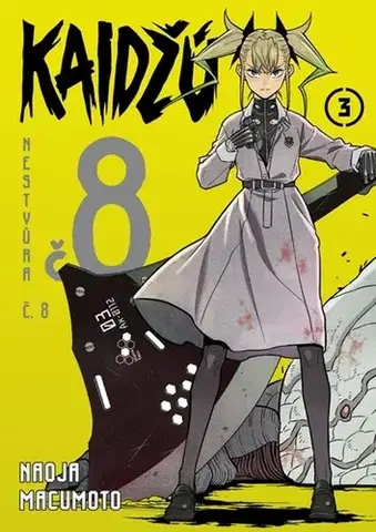 Manga Kaidžú č. 8 / Nestvůra č. 8, díl 3 - Naoja Macumoto,Naoja Macumoto