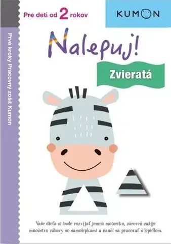 Nalepovačky, vystrihovačky, skladačky Nalepuj! Zvieratá